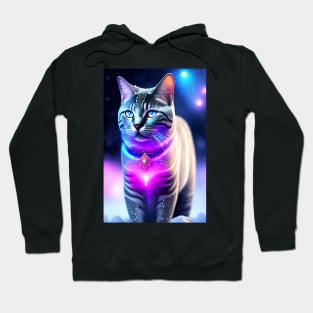 Dazzling British Blue Kitten Hoodie